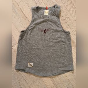 Tracksmith Donut greyboy tank XS